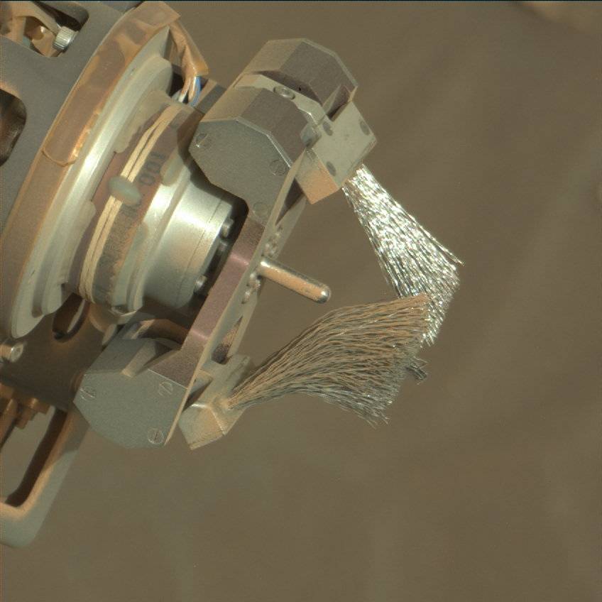 Nasa's Mars rover Curiosity acquired this image using its Mast Camera (Mastcam) on Sol 1710