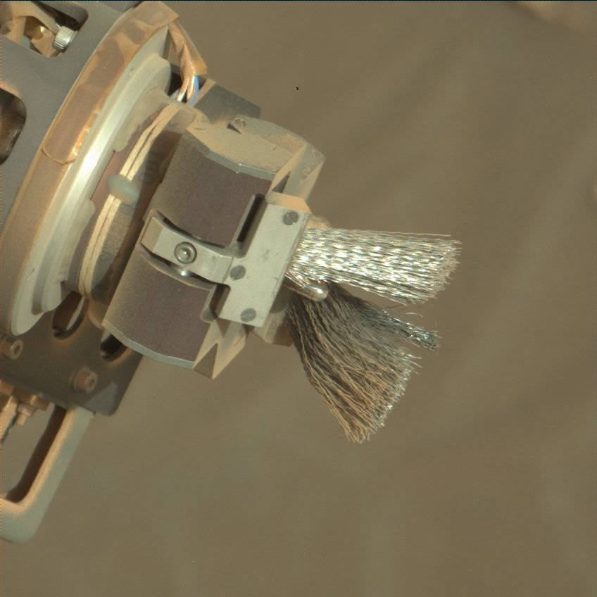 Nasa's Mars rover Curiosity acquired this image using its Mast Camera (Mastcam) on Sol 1710