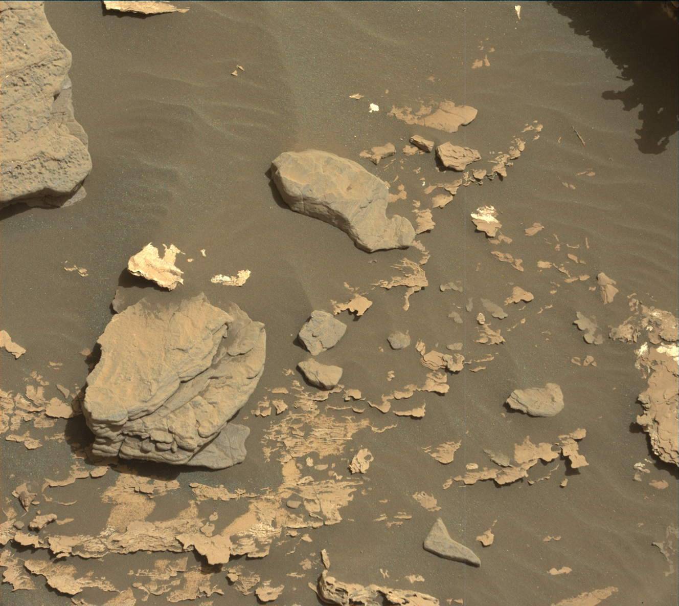 Nasa's Mars rover Curiosity acquired this image using its Mast Camera (Mastcam) on Sol 1712