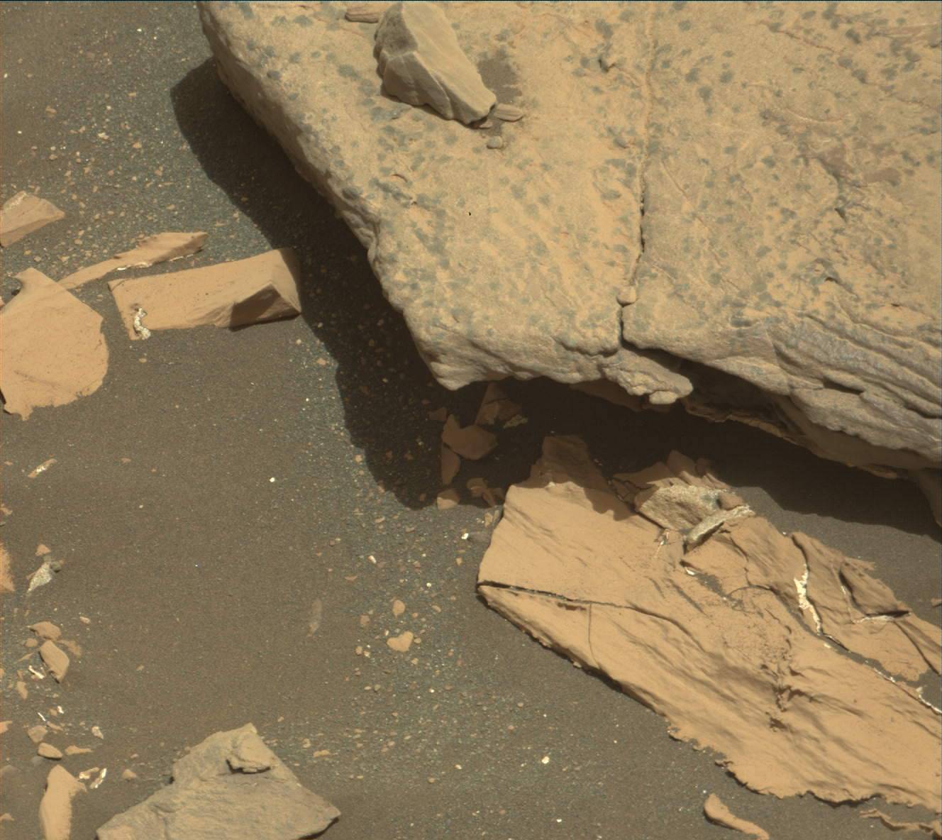 Nasa's Mars rover Curiosity acquired this image using its Mast Camera (Mastcam) on Sol 1714
