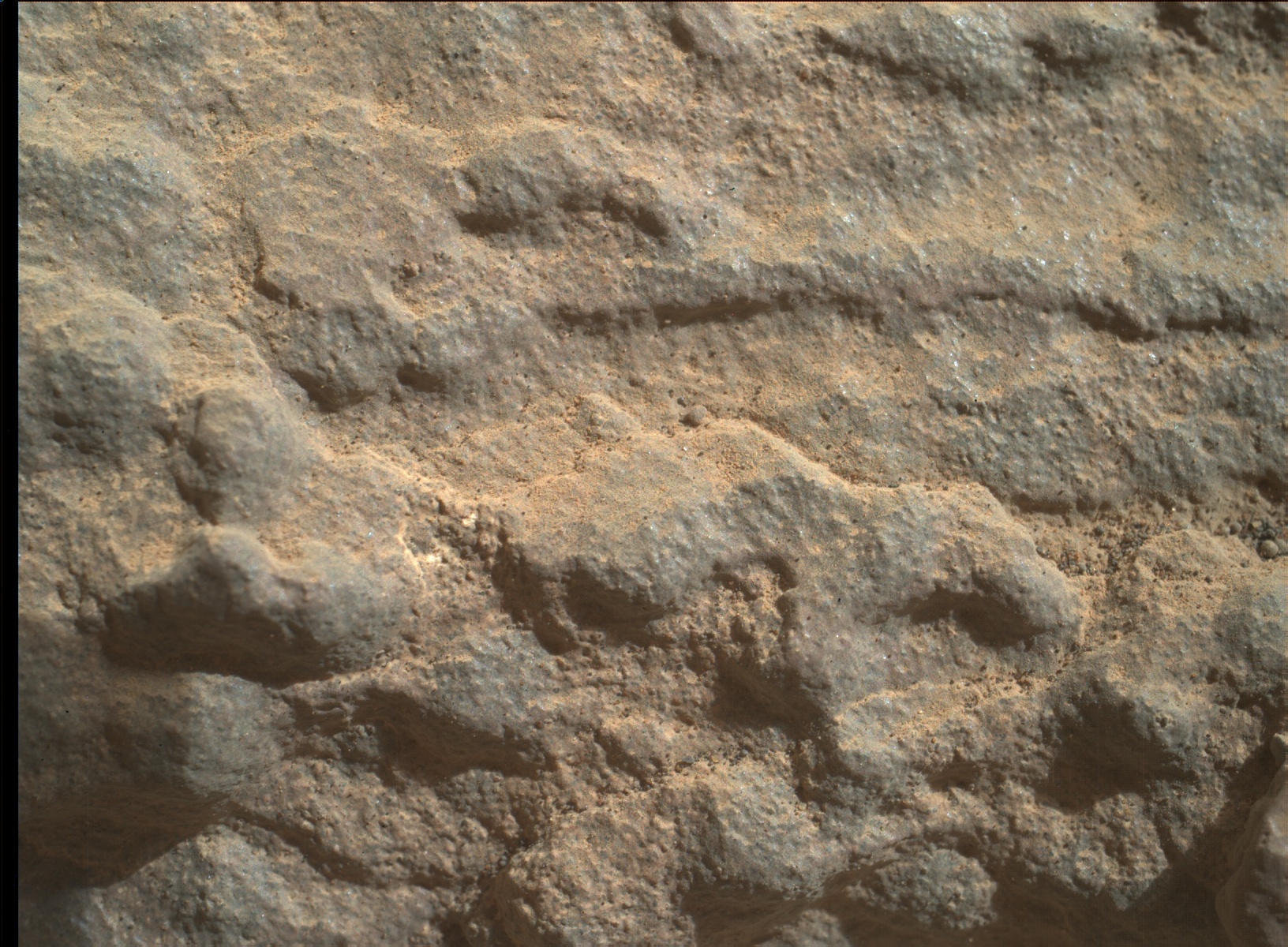 Nasa's Mars rover Curiosity acquired this image using its Mars Hand Lens Imager (MAHLI) on Sol 1714