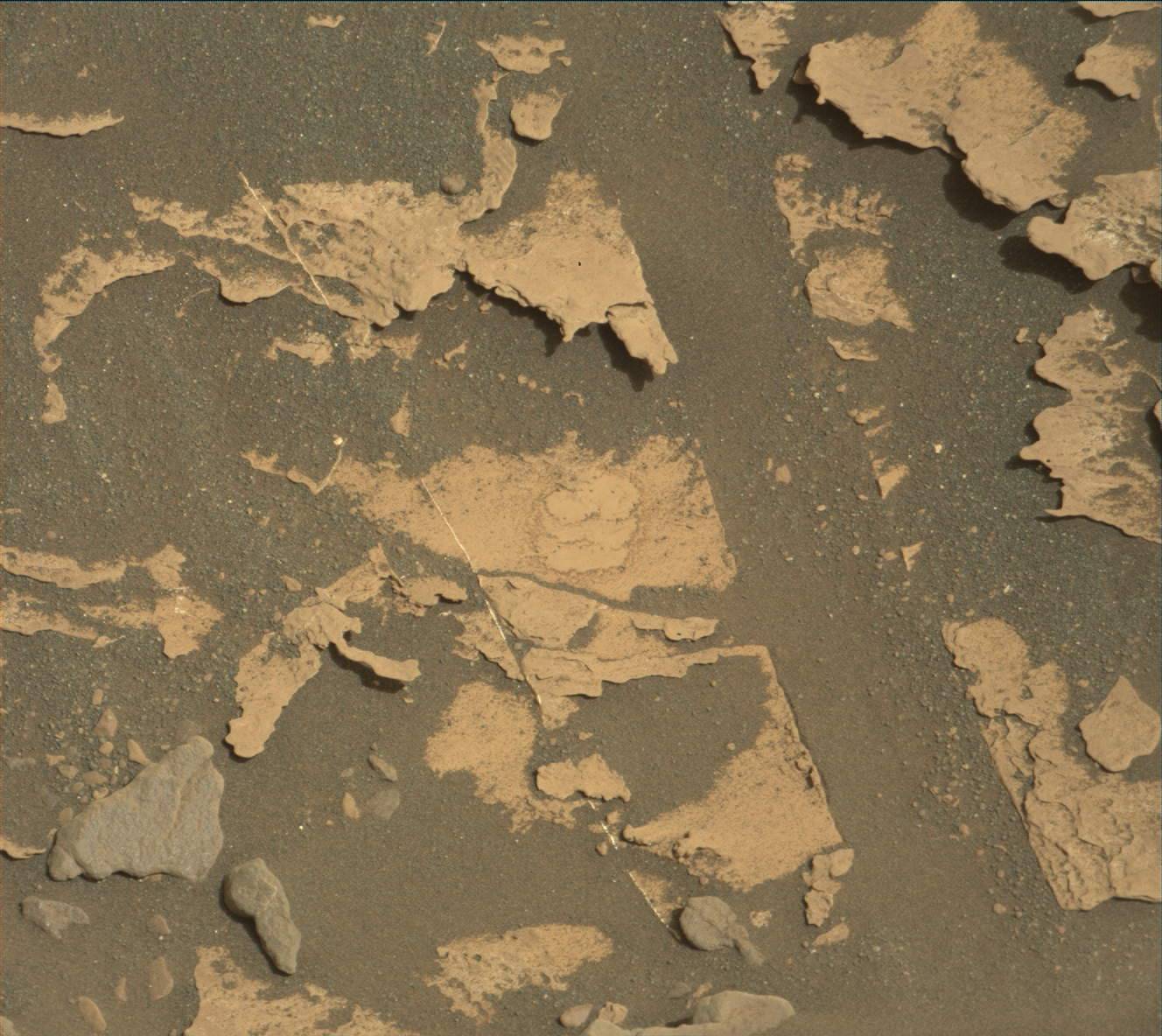 Nasa's Mars rover Curiosity acquired this image using its Mast Camera (Mastcam) on Sol 1715