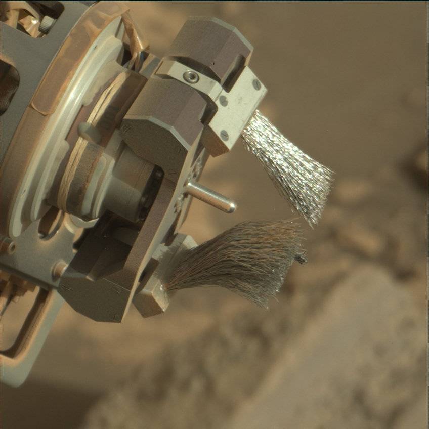 Nasa's Mars rover Curiosity acquired this image using its Mast Camera (Mastcam) on Sol 1715