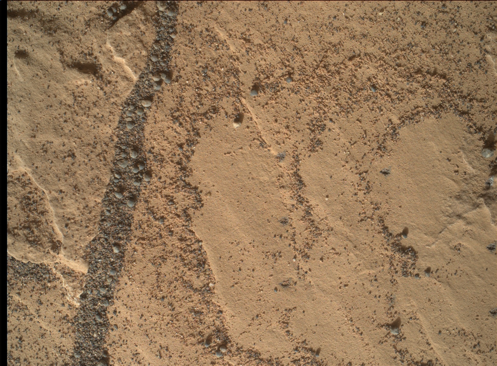 Nasa's Mars rover Curiosity acquired this image using its Mars Hand Lens Imager (MAHLI) on Sol 1715