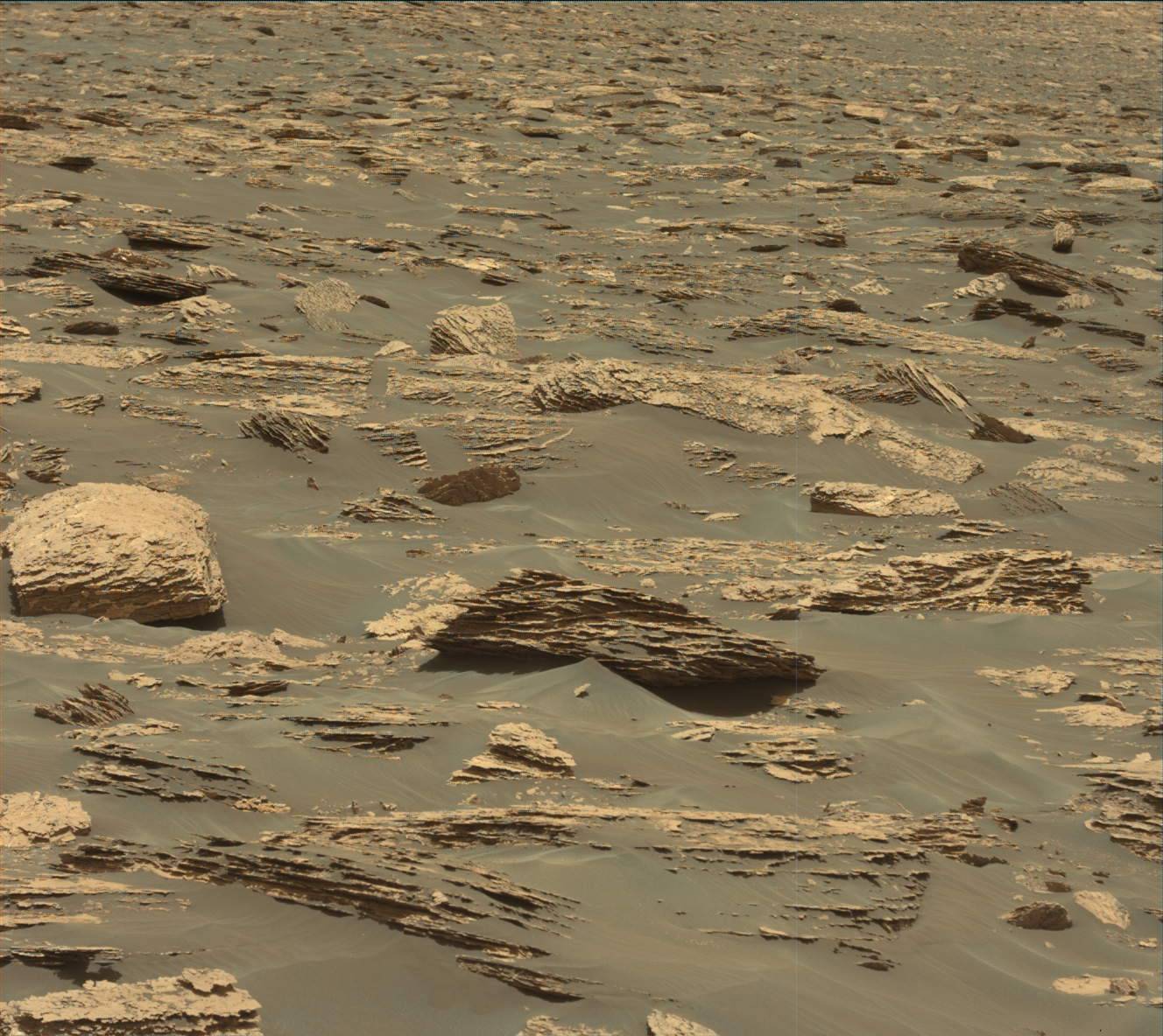 Nasa's Mars rover Curiosity acquired this image using its Mast Camera (Mastcam) on Sol 1717