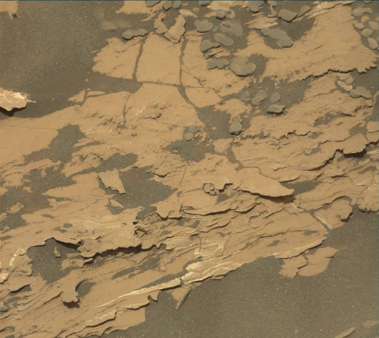 Nasa's Mars rover Curiosity acquired this image using its Mast Camera (Mastcam) on Sol 1718