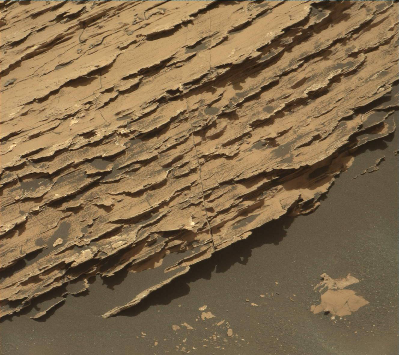 Nasa's Mars rover Curiosity acquired this image using its Mast Camera (Mastcam) on Sol 1719