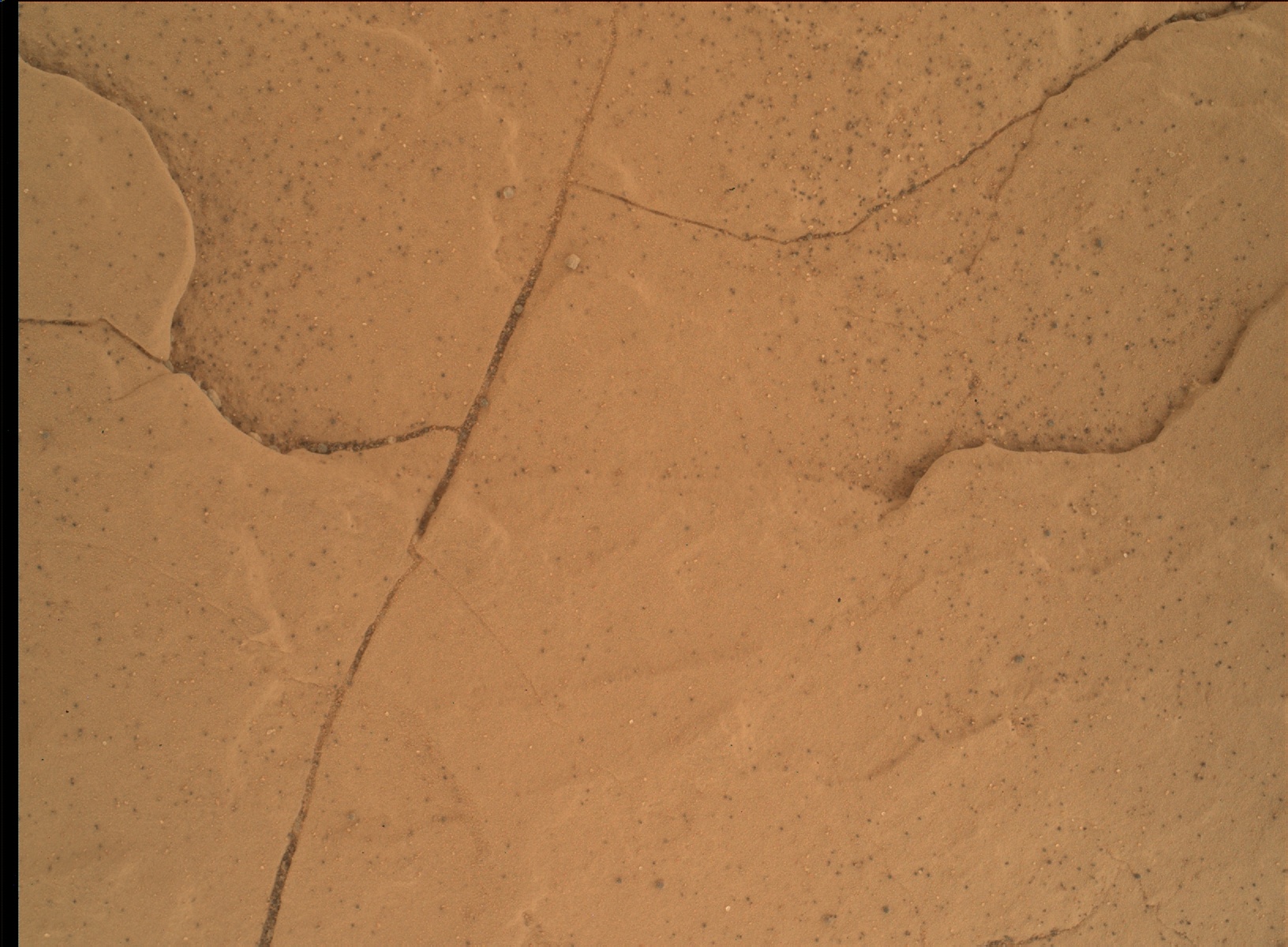 Nasa's Mars rover Curiosity acquired this image using its Mars Hand Lens Imager (MAHLI) on Sol 1719