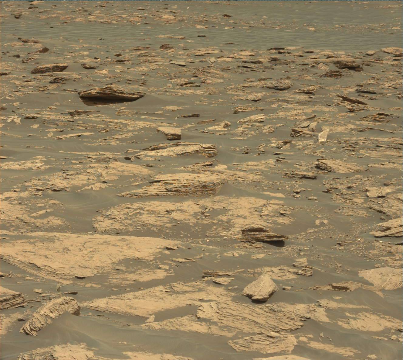 Nasa's Mars rover Curiosity acquired this image using its Mast Camera (Mastcam) on Sol 1721