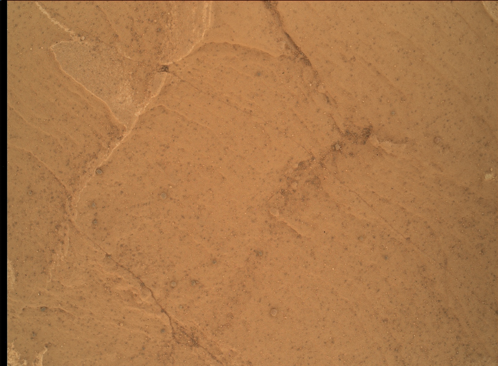 Nasa's Mars rover Curiosity acquired this image using its Mars Hand Lens Imager (MAHLI) on Sol 1721