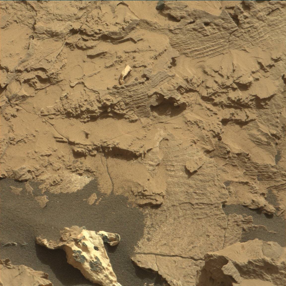 Nasa's Mars rover Curiosity acquired this image using its Mast Camera (Mastcam) on Sol 1726