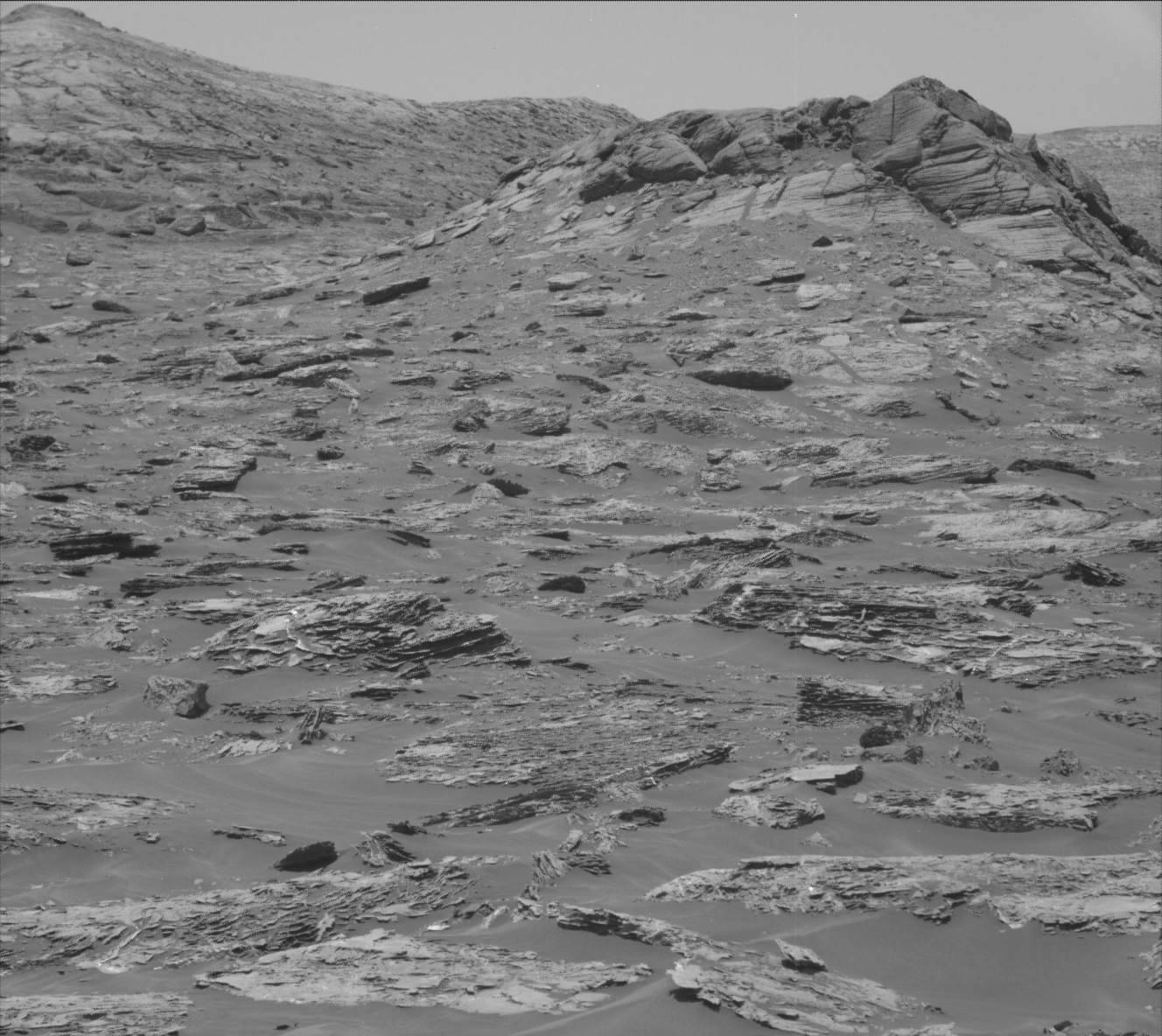 Nasa's Mars rover Curiosity acquired this image using its Mast Camera (Mastcam) on Sol 1727