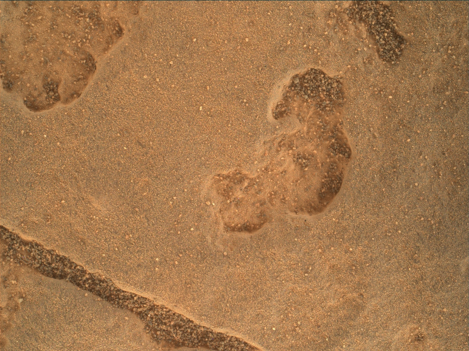 Nasa's Mars rover Curiosity acquired this image using its Mars Hand Lens Imager (MAHLI) on Sol 1727