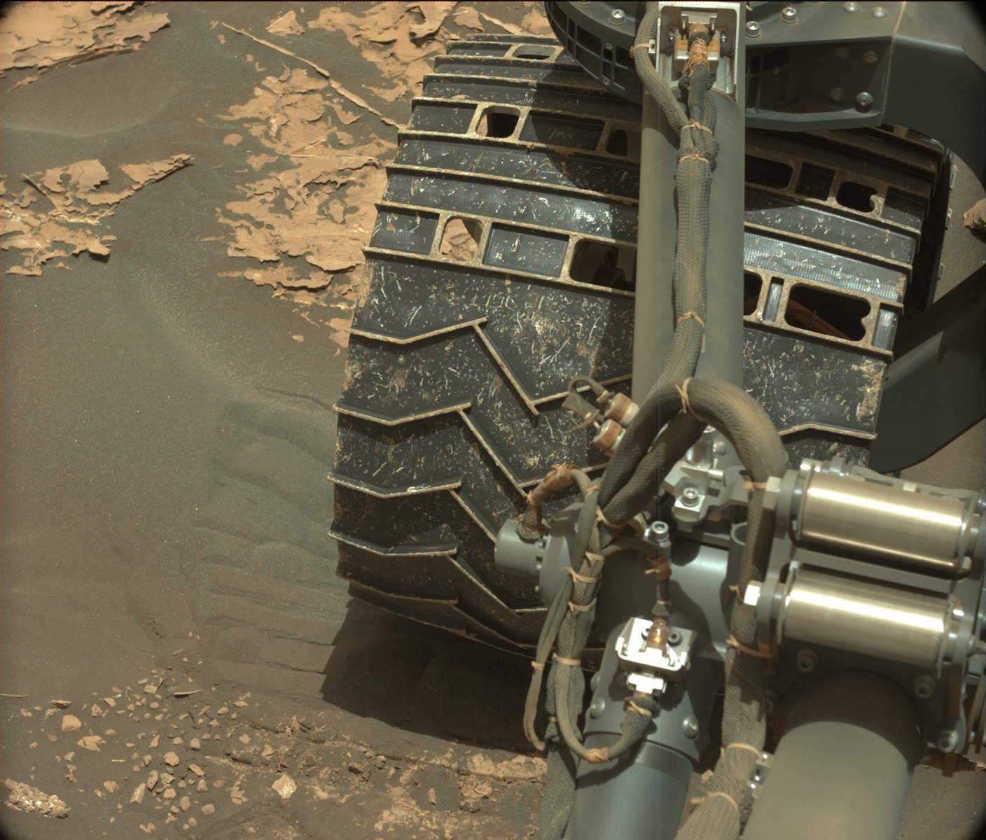 Nasa's Mars rover Curiosity acquired this image using its Mast Camera (Mastcam) on Sol 1730