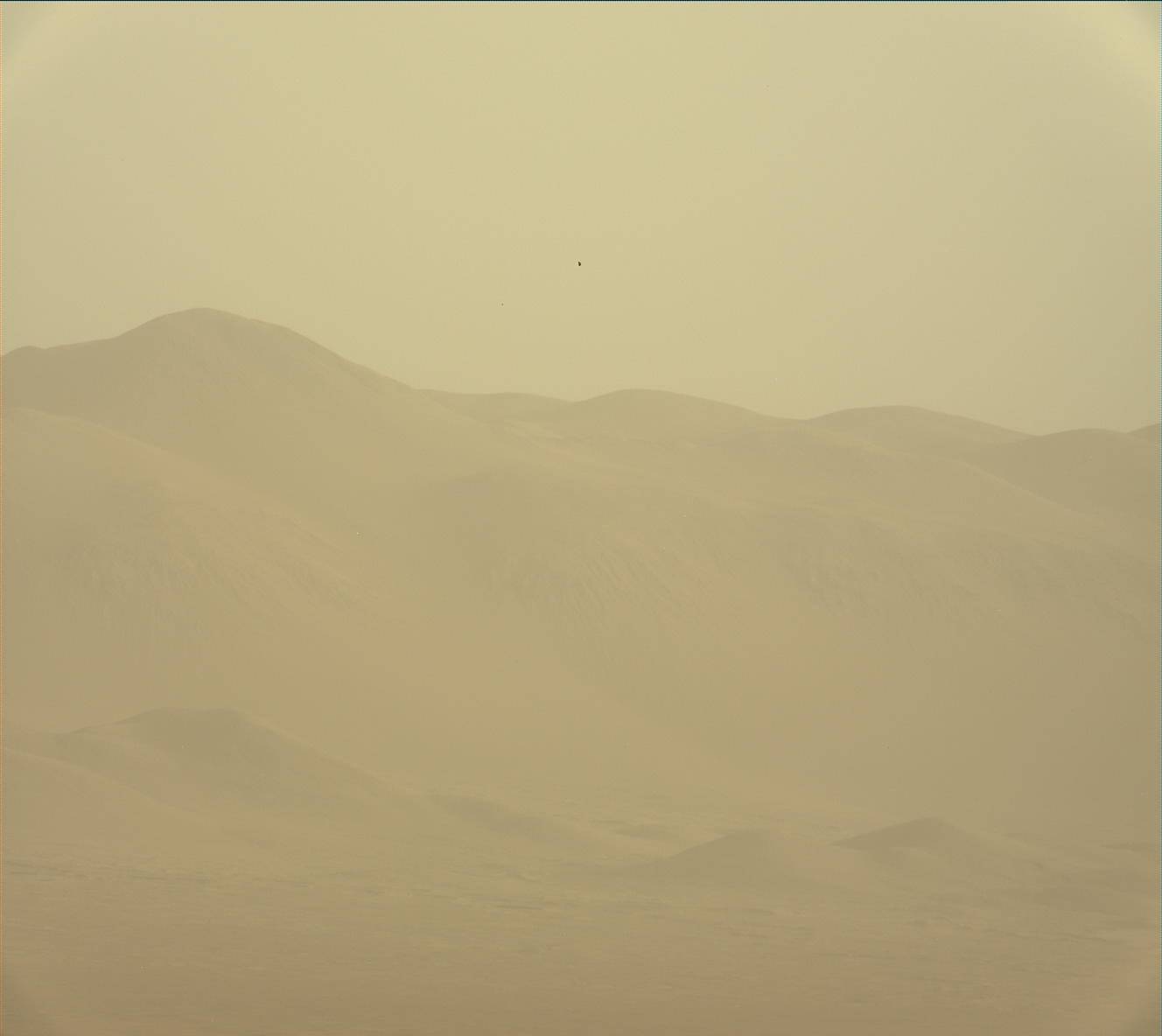 Nasa's Mars rover Curiosity acquired this image using its Mast Camera (Mastcam) on Sol 1733