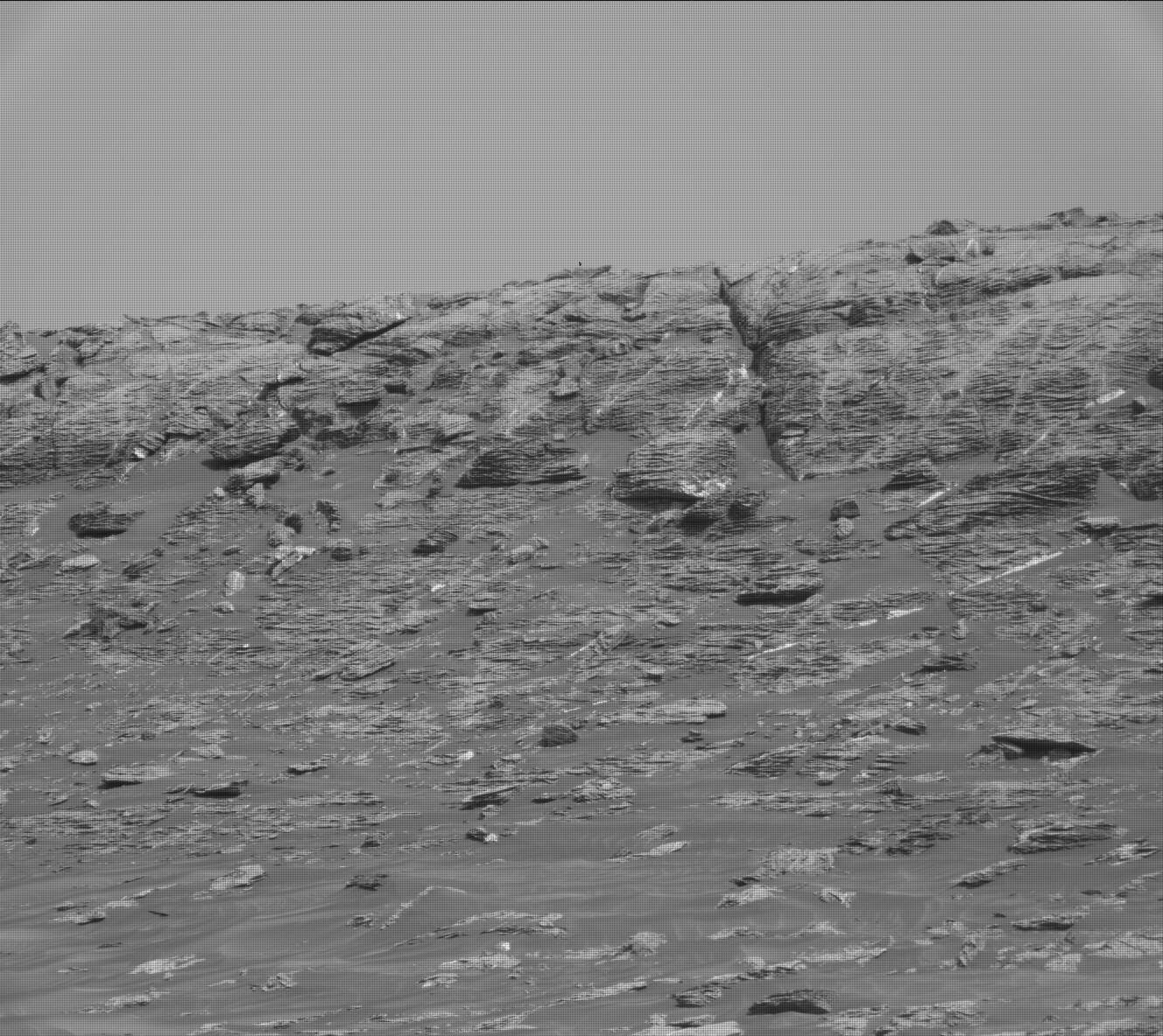 Nasa's Mars rover Curiosity acquired this image using its Mast Camera (Mastcam) on Sol 1734