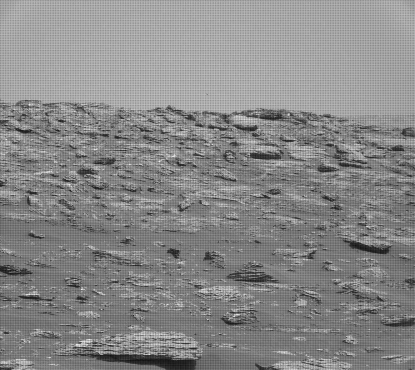 Nasa's Mars rover Curiosity acquired this image using its Mast Camera (Mastcam) on Sol 1734