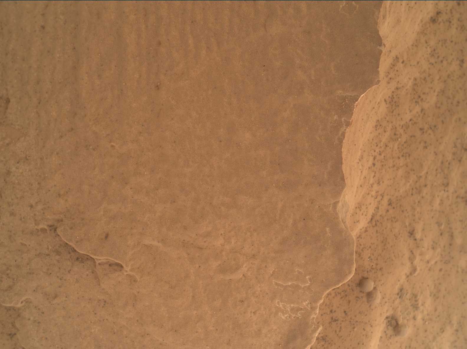 Nasa's Mars rover Curiosity acquired this image using its Mars Hand Lens Imager (MAHLI) on Sol 1734