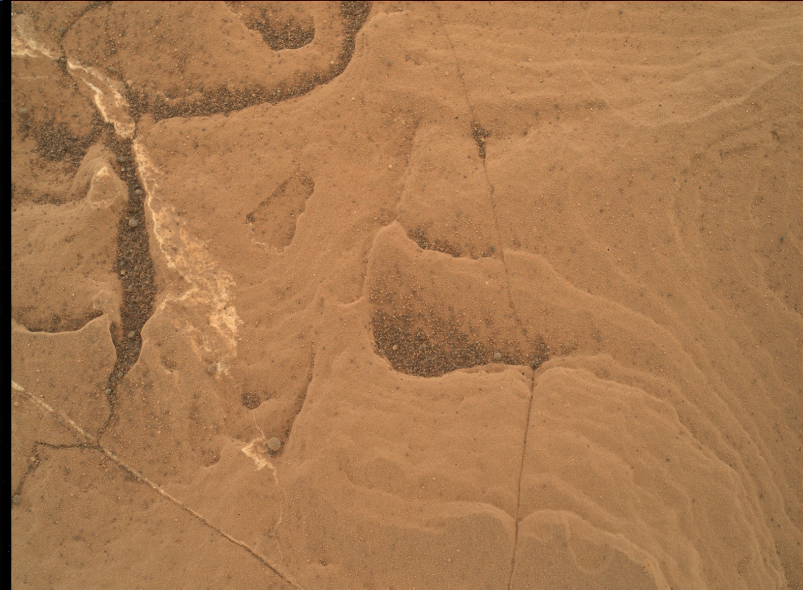 Nasa's Mars rover Curiosity acquired this image using its Mars Hand Lens Imager (MAHLI) on Sol 1736