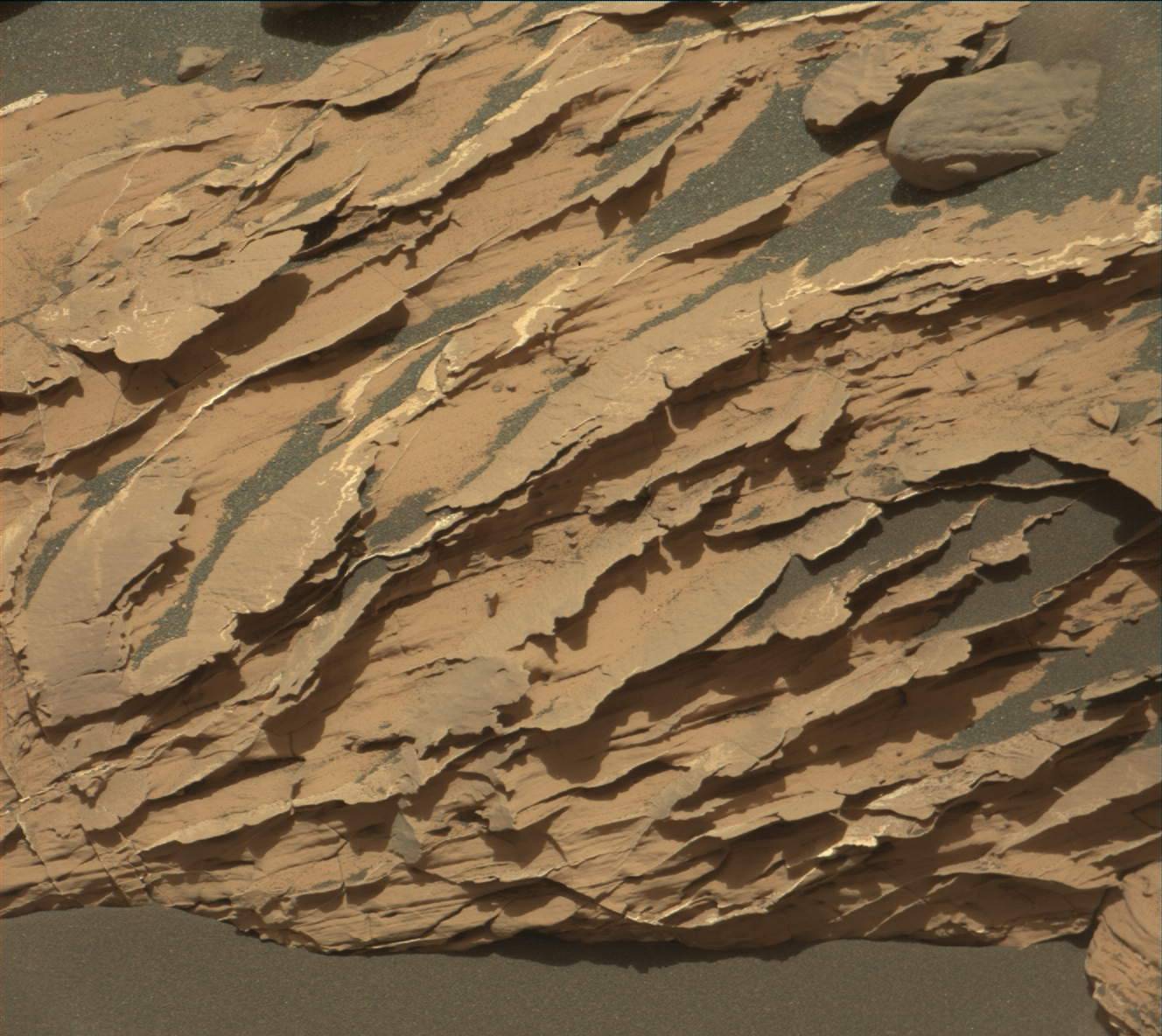 Nasa's Mars rover Curiosity acquired this image using its Mast Camera (Mastcam) on Sol 1737