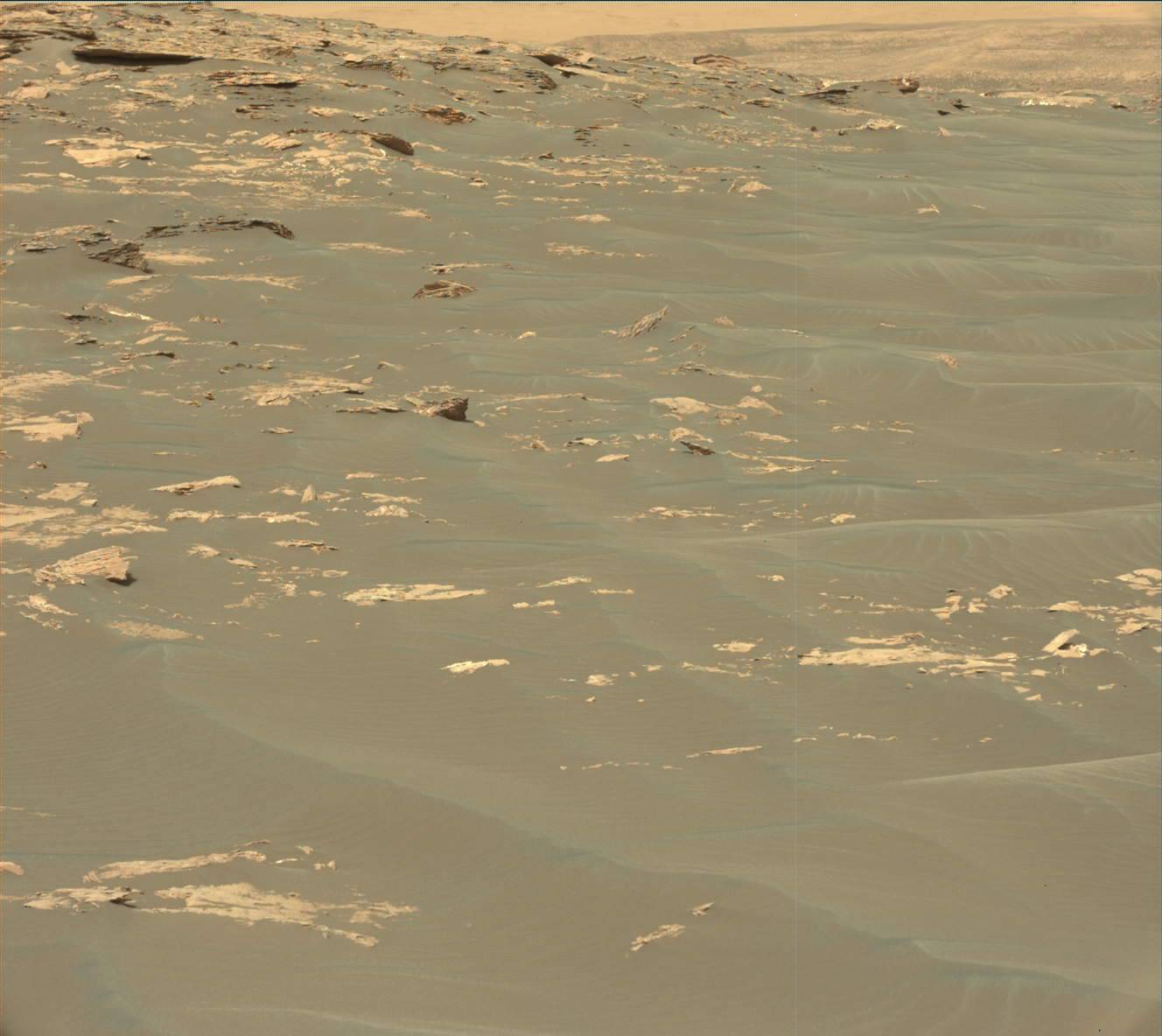 Nasa's Mars rover Curiosity acquired this image using its Mast Camera (Mastcam) on Sol 1739