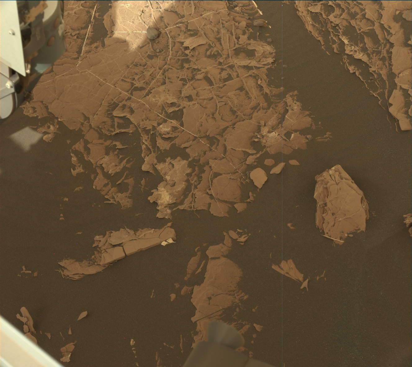 Nasa's Mars rover Curiosity acquired this image using its Mast Camera (Mastcam) on Sol 1741