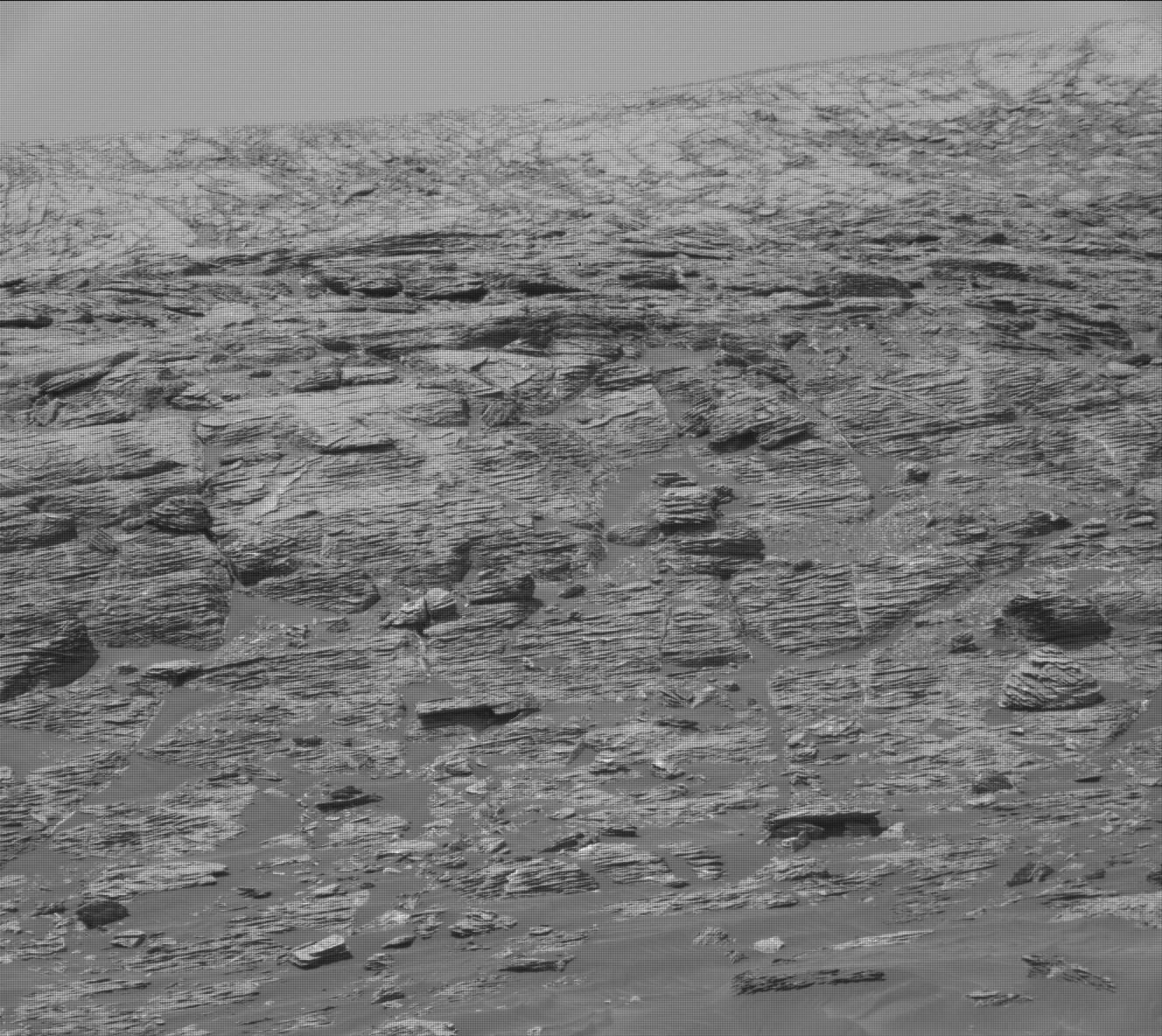 Nasa's Mars rover Curiosity acquired this image using its Mast Camera (Mastcam) on Sol 1741