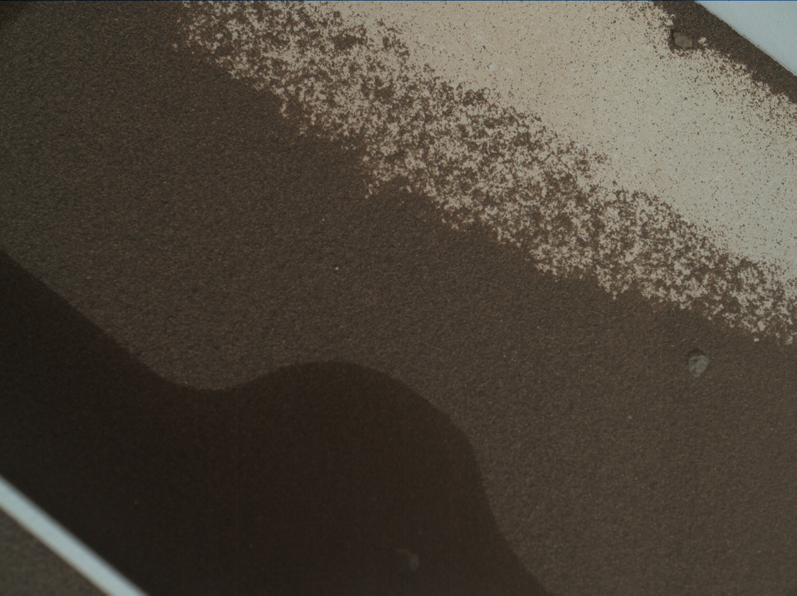 Nasa's Mars rover Curiosity acquired this image using its Mars Hand Lens Imager (MAHLI) on Sol 1741