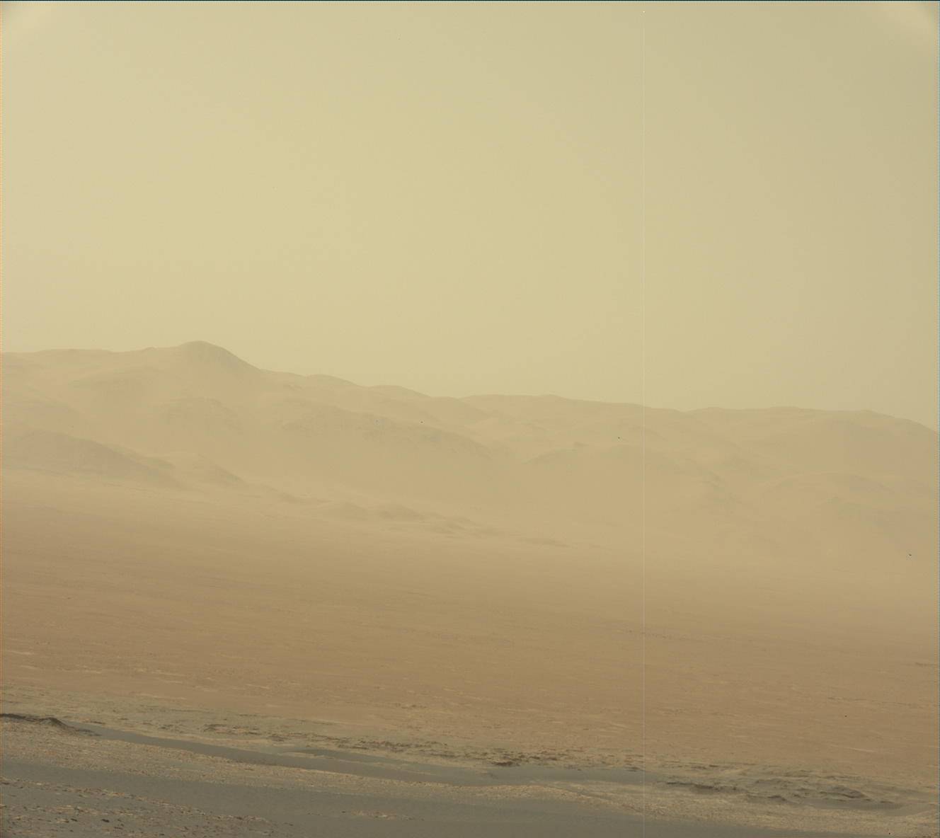 Nasa's Mars rover Curiosity acquired this image using its Mast Camera (Mastcam) on Sol 1743