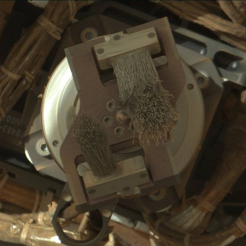 Nasa's Mars rover Curiosity acquired this image using its Mast Camera (Mastcam) on Sol 1744