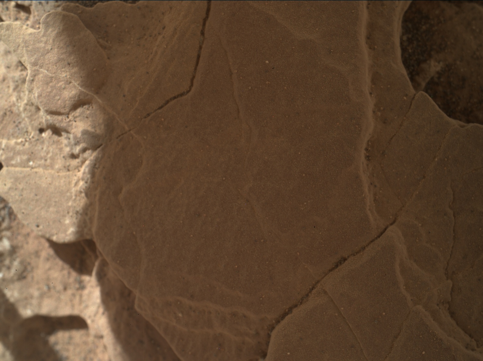 Nasa's Mars rover Curiosity acquired this image using its Mars Hand Lens Imager (MAHLI) on Sol 1744