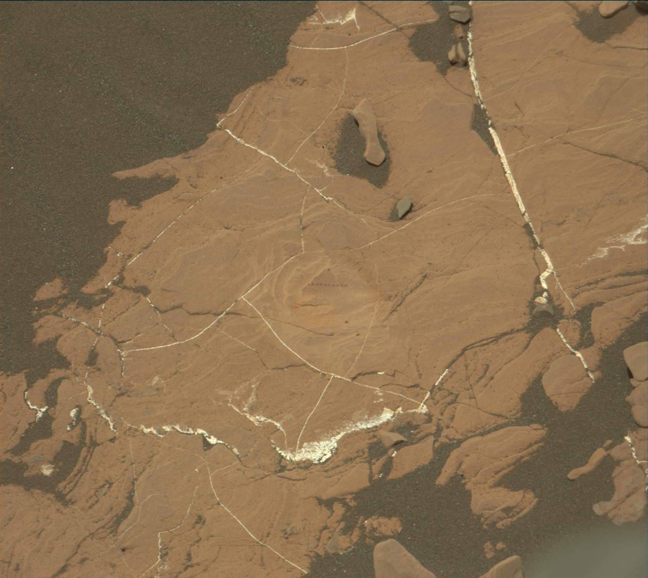Nasa's Mars rover Curiosity acquired this image using its Mast Camera (Mastcam) on Sol 1745