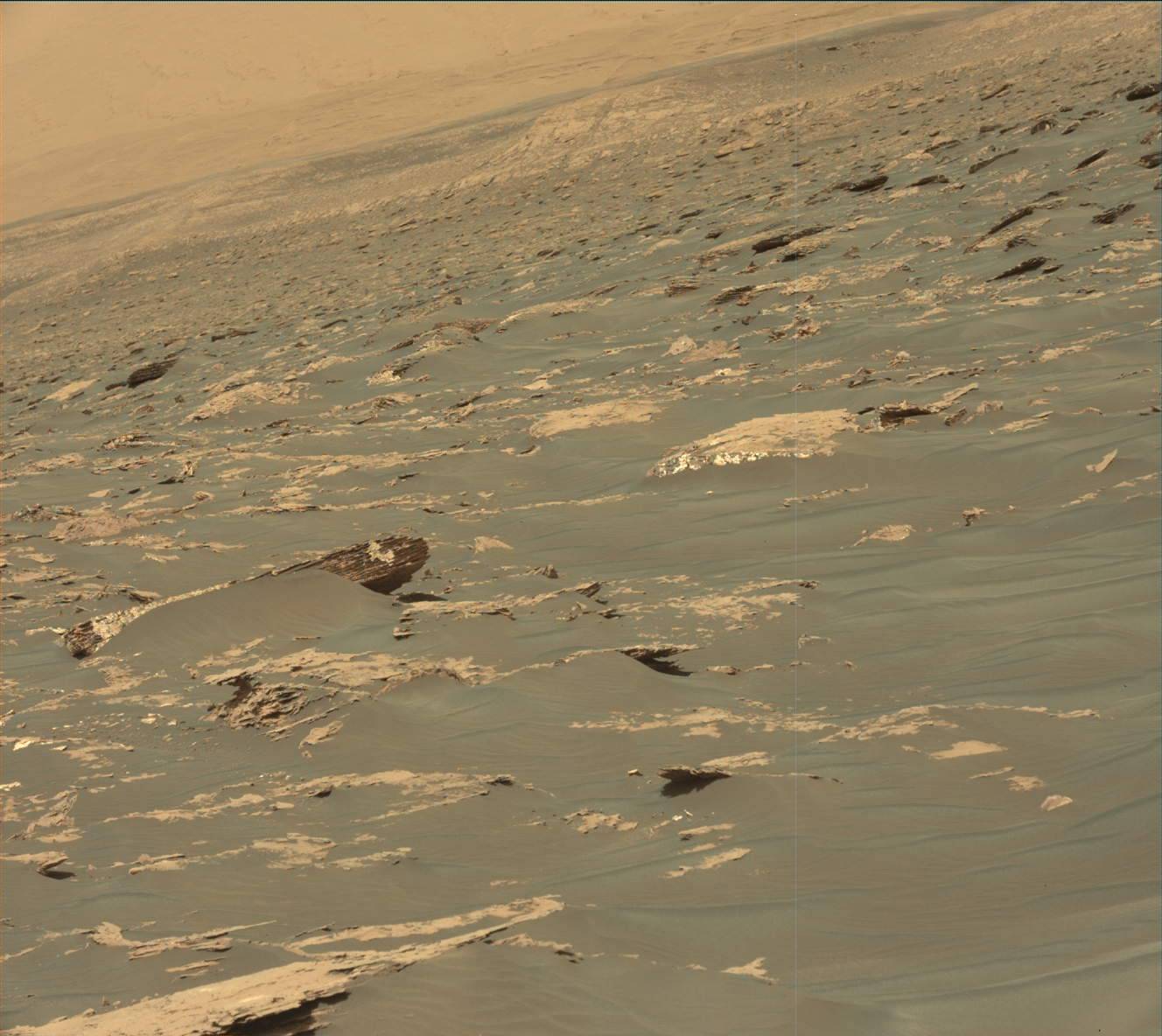 Nasa's Mars rover Curiosity acquired this image using its Mast Camera (Mastcam) on Sol 1747