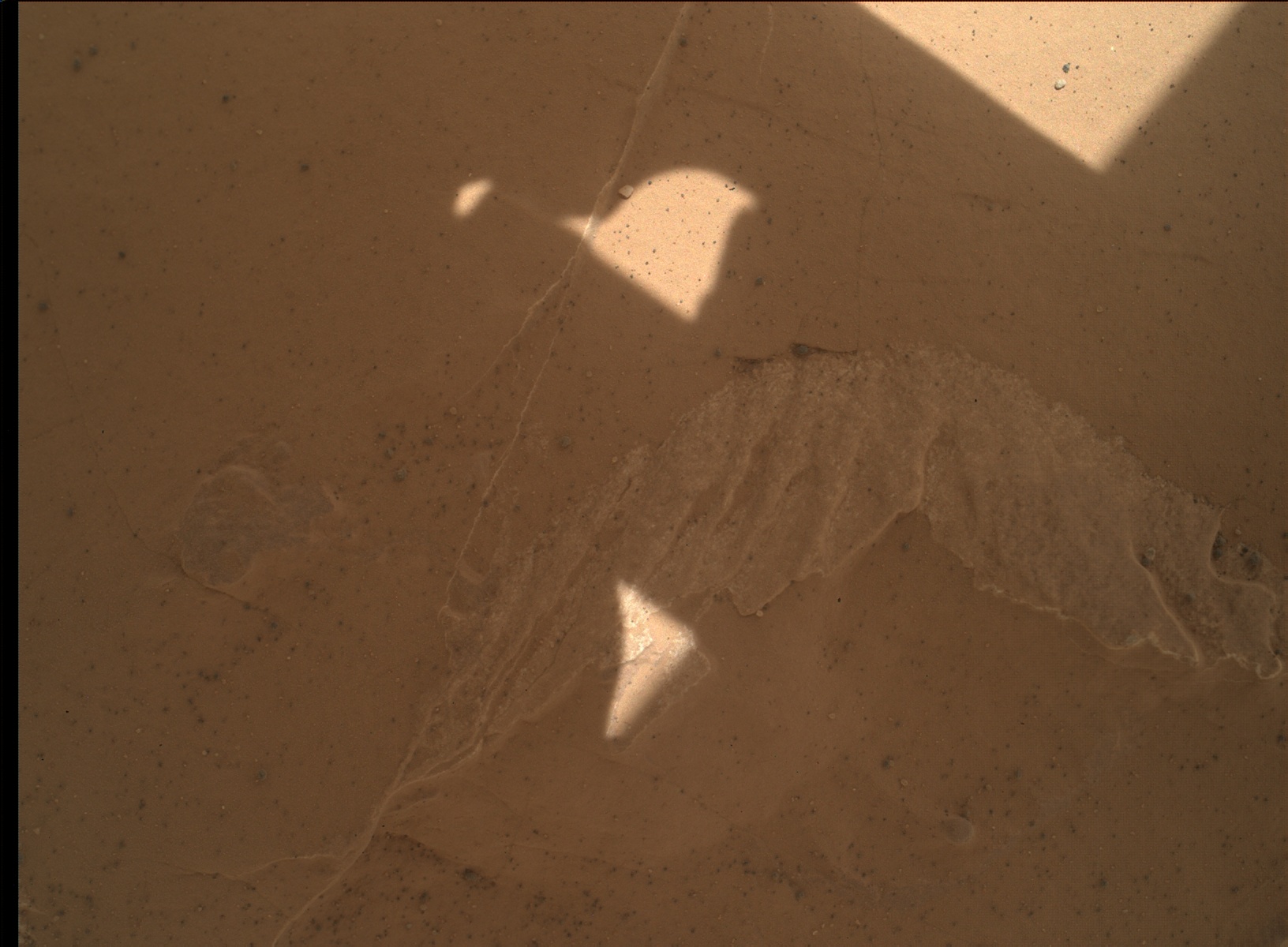 Nasa's Mars rover Curiosity acquired this image using its Mars Hand Lens Imager (MAHLI) on Sol 1747