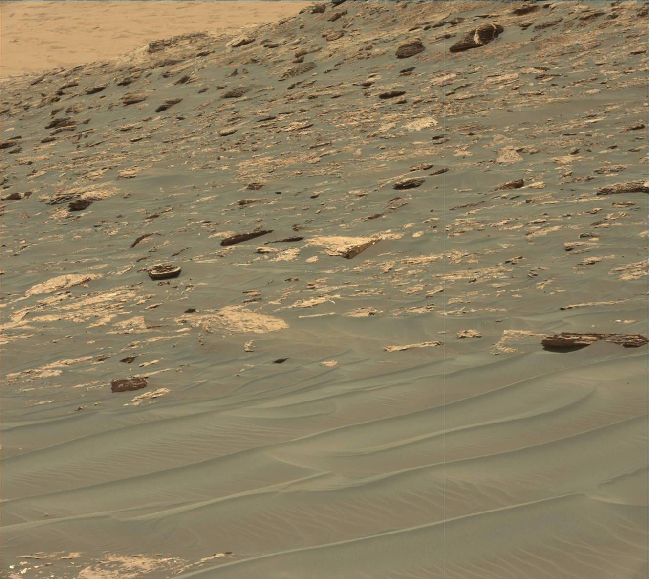 Nasa's Mars rover Curiosity acquired this image using its Mast Camera (Mastcam) on Sol 1751