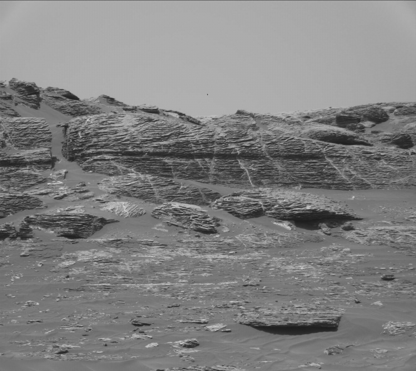 Nasa's Mars rover Curiosity acquired this image using its Mast Camera (Mastcam) on Sol 1752