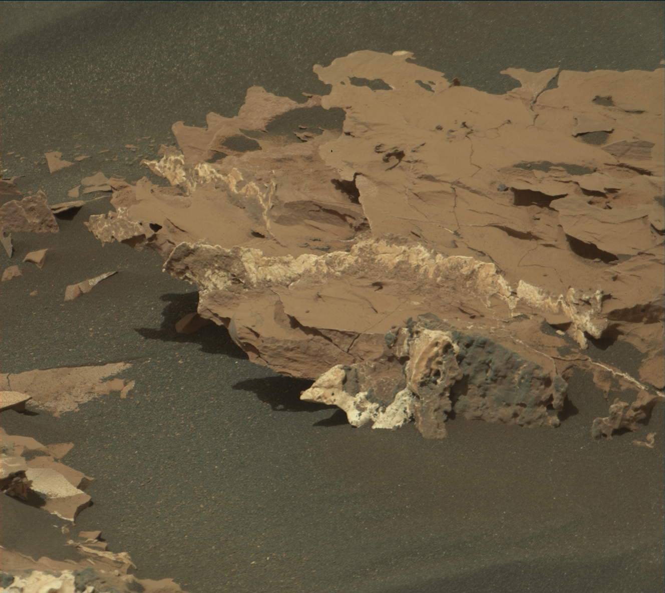 Nasa's Mars rover Curiosity acquired this image using its Mast Camera (Mastcam) on Sol 1754