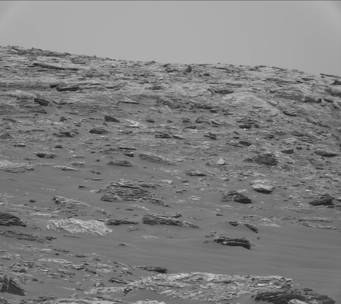 Nasa's Mars rover Curiosity acquired this image using its Mast Camera (Mastcam) on Sol 1755