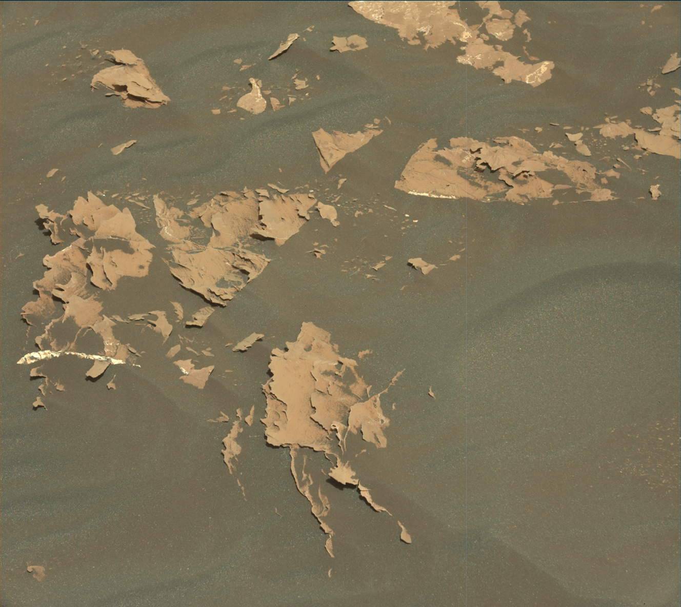 Nasa's Mars rover Curiosity acquired this image using its Mast Camera (Mastcam) on Sol 1756
