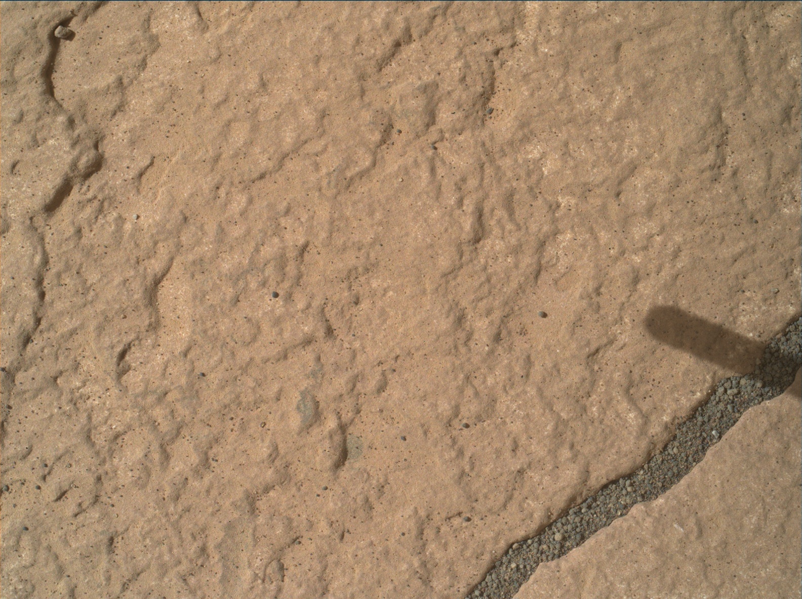 Nasa's Mars rover Curiosity acquired this image using its Mars Hand Lens Imager (MAHLI) on Sol 1784