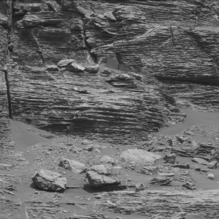 Nasa's Mars rover Curiosity acquired this image using its Mast Camera (Mastcam) on Sol 1786