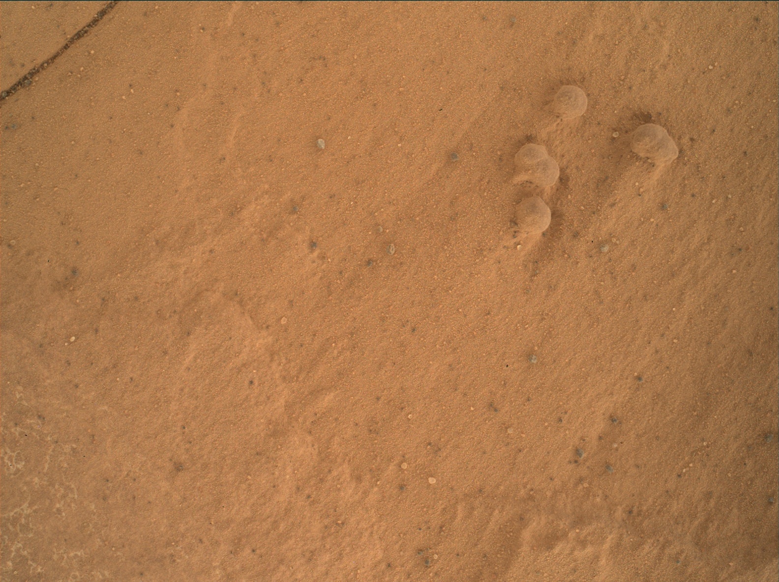 Nasa's Mars rover Curiosity acquired this image using its Mars Hand Lens Imager (MAHLI) on Sol 1791