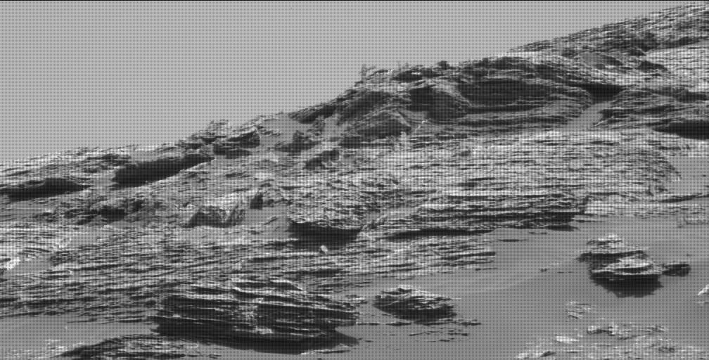 Nasa's Mars rover Curiosity acquired this image using its Mast Camera (Mastcam) on Sol 1795
