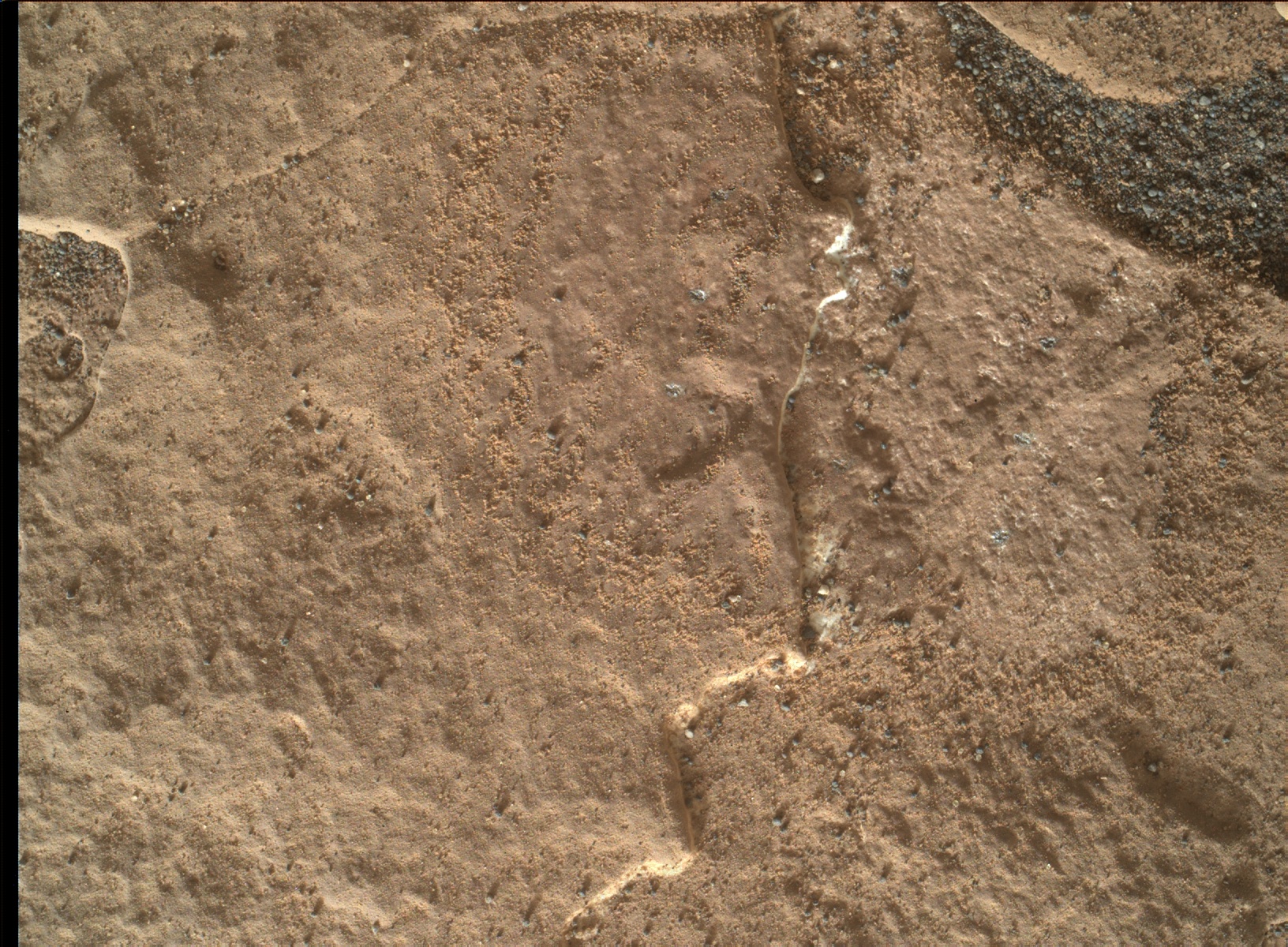 Nasa's Mars rover Curiosity acquired this image using its Mars Hand Lens Imager (MAHLI) on Sol 1797