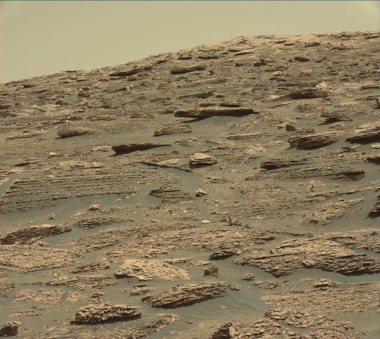 Nasa's Mars rover Curiosity acquired this image using its Mast Camera (Mastcam) on Sol 1799