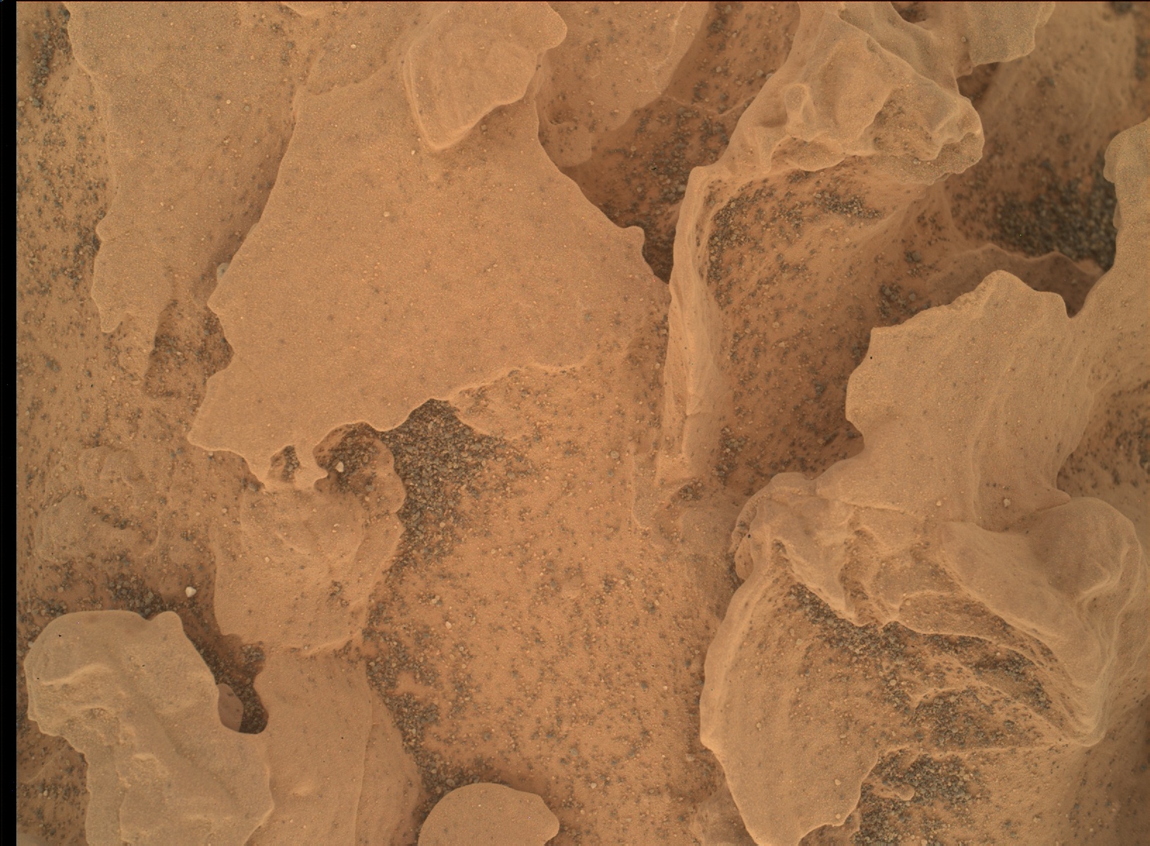 Nasa's Mars rover Curiosity acquired this image using its Mars Hand Lens Imager (MAHLI) on Sol 1800