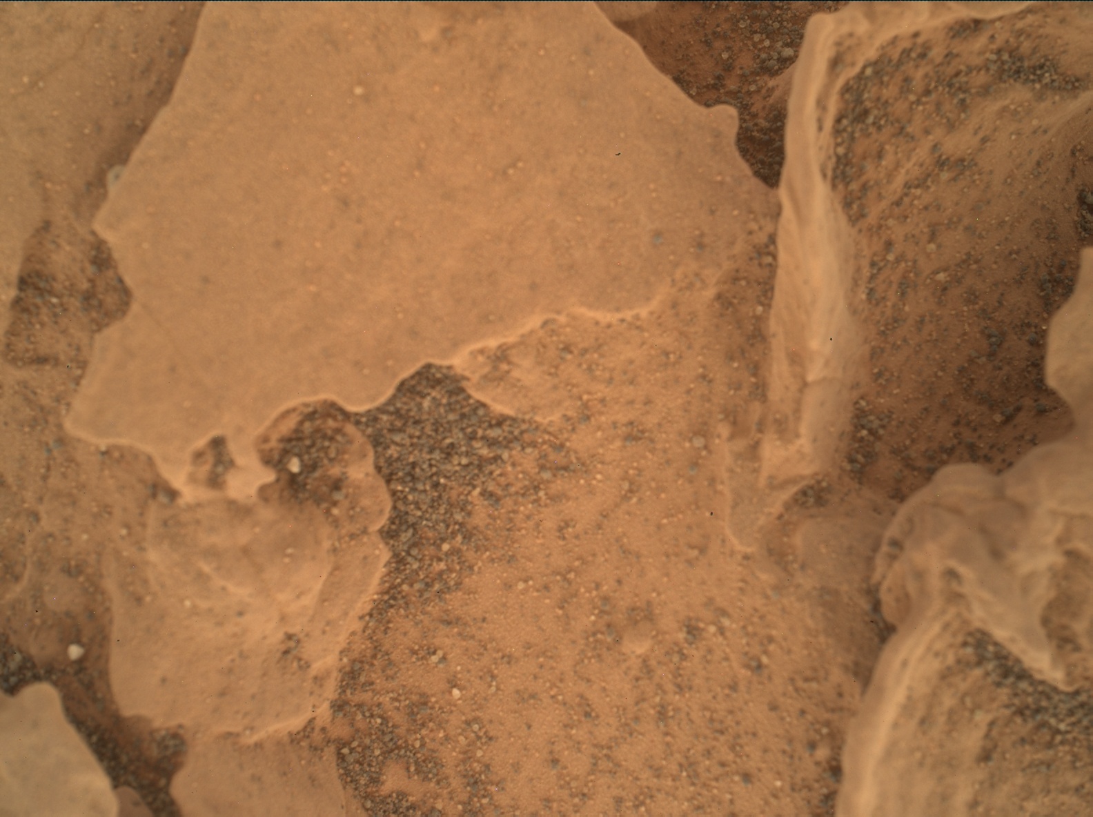 Nasa's Mars rover Curiosity acquired this image using its Mars Hand Lens Imager (MAHLI) on Sol 1800