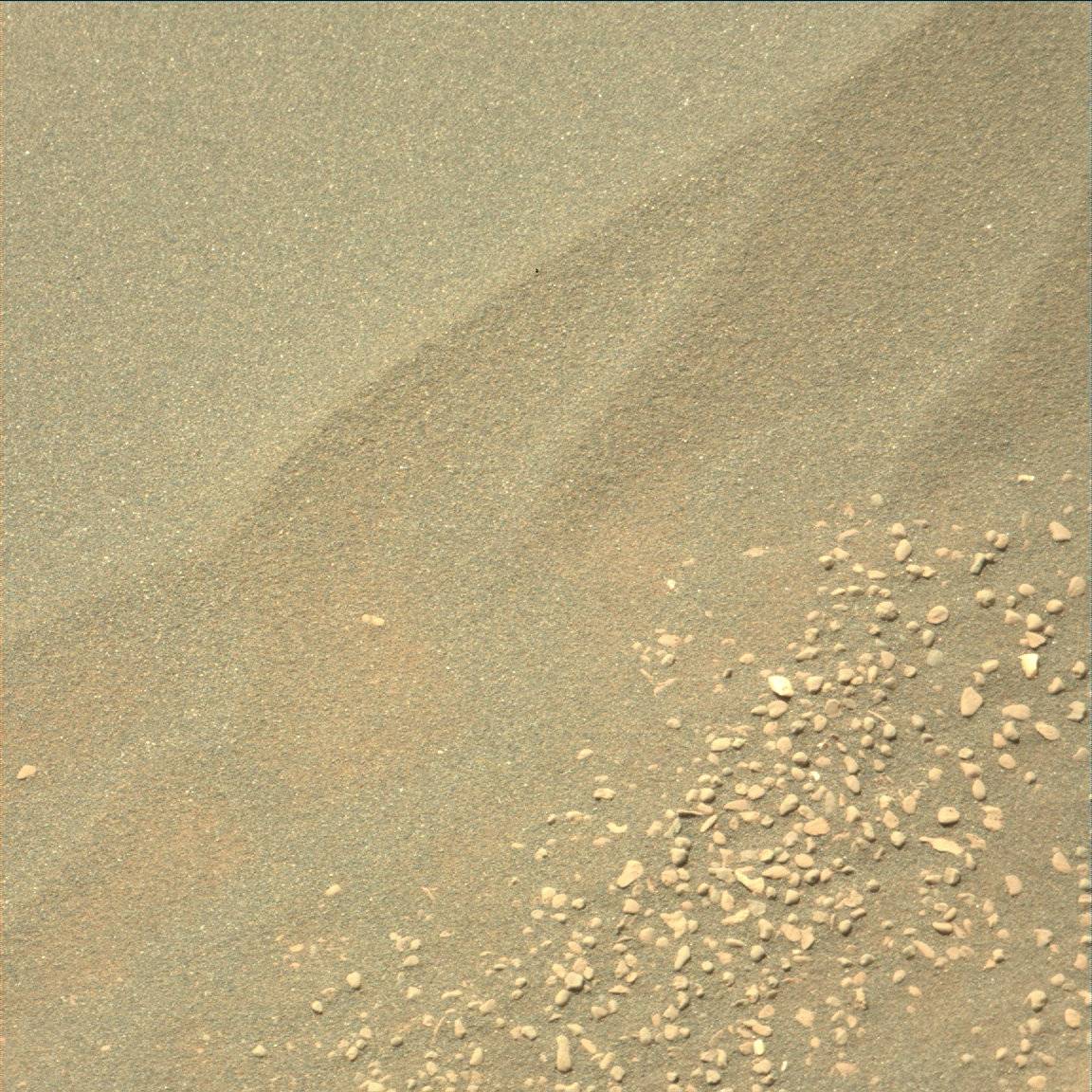Nasa's Mars rover Curiosity acquired this image using its Mast Camera (Mastcam) on Sol 1803