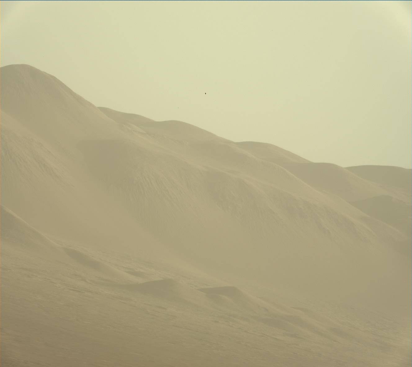 Nasa's Mars rover Curiosity acquired this image using its Mast Camera (Mastcam) on Sol 1813