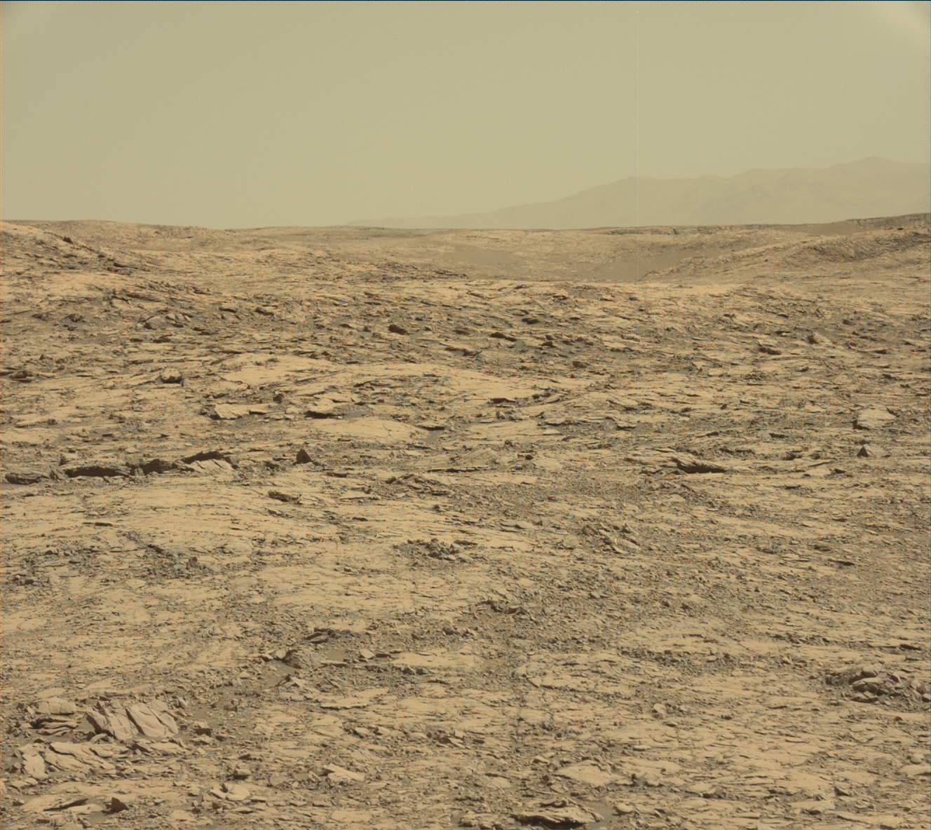 Nasa's Mars rover Curiosity acquired this image using its Mast Camera (Mastcam) on Sol 1814